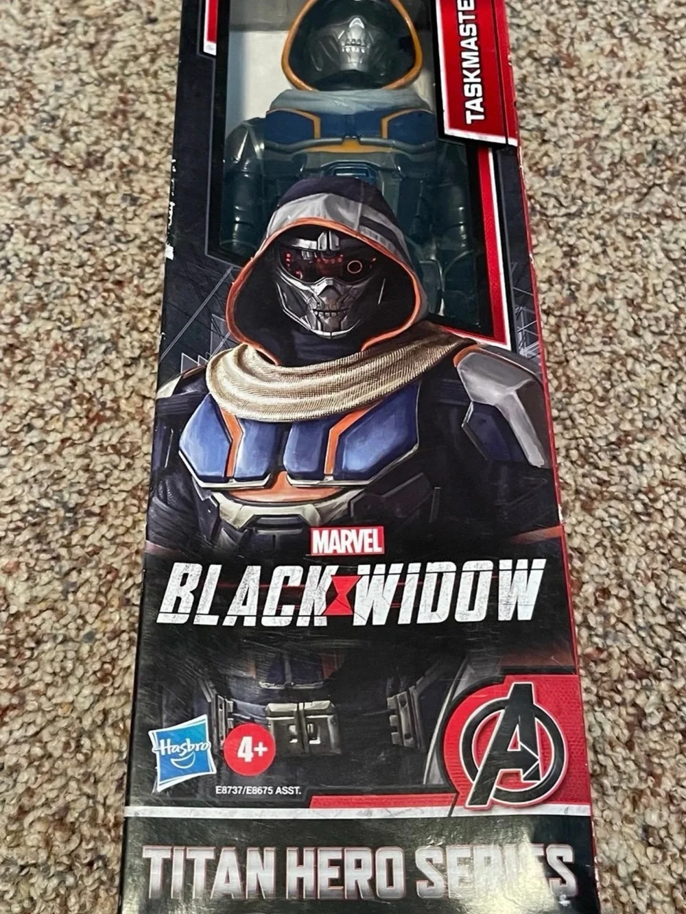 Marvel black widow taskmaster titan hero series